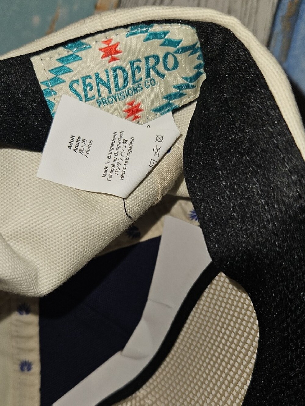 Sendero Provisions Co. La Javelina Cream Cap - Picture 8 of 13